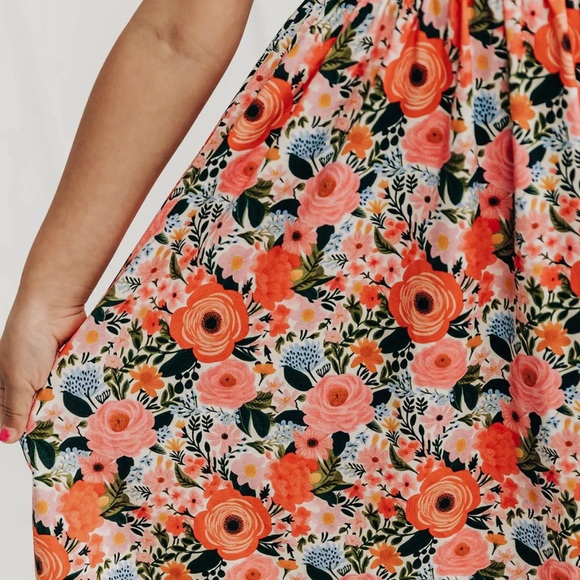 Spring and Summer Girls Bamboo Twirl Dress - Picture 3 of 3